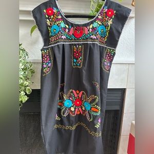 Mexican Embroidered Dress